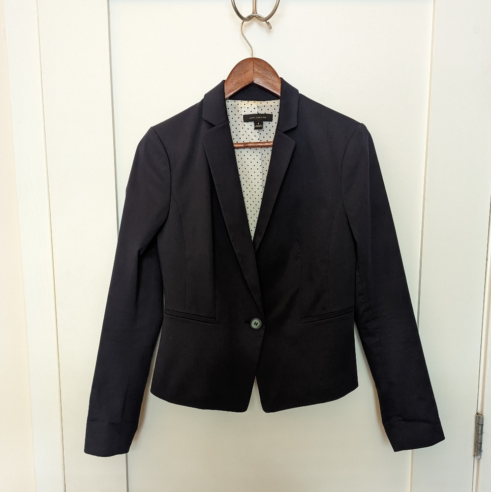 🧥The One Button blazer, navy